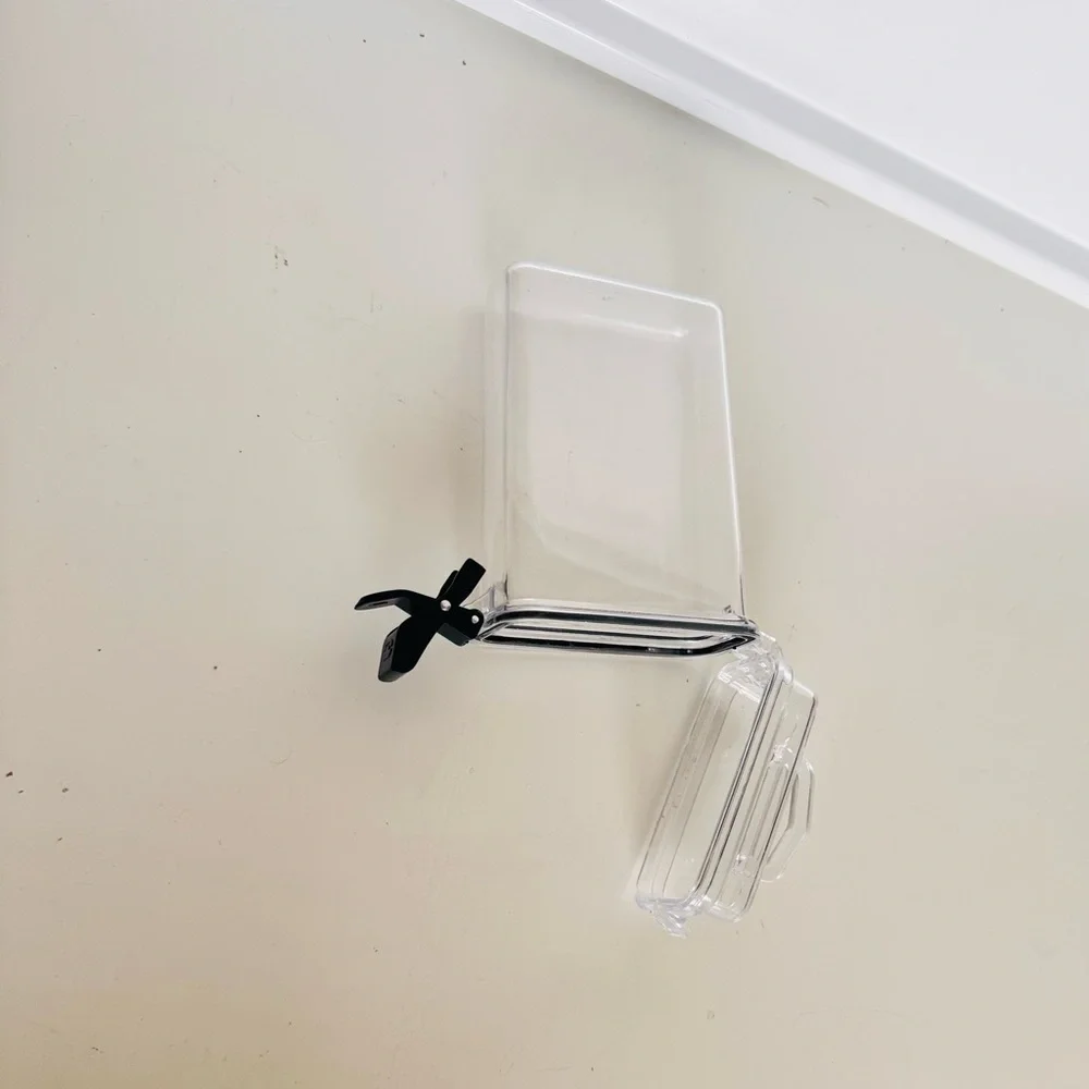 TRUE UTILITY Clear Airtight Storage Container Case Keep Phone & Cigarette Dry!